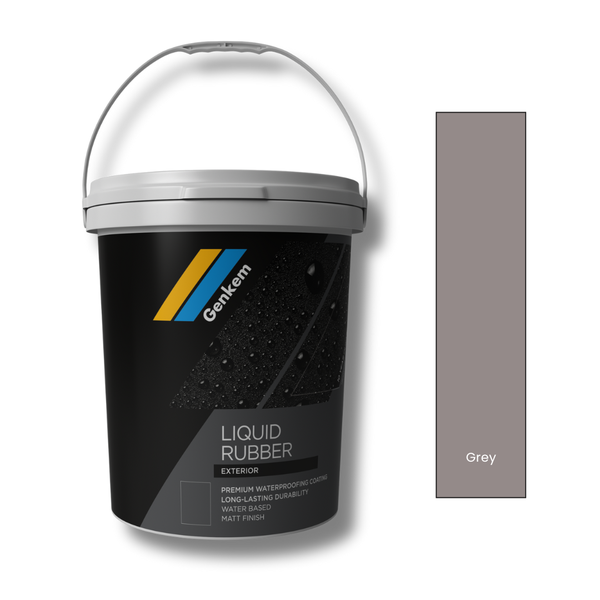 Genkem Liquid Rubber Waterproofing - Grey - 20lt