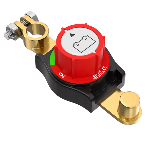 Battery Disconnect Switch 12V-48V Battery Kill Switch On/Off Battery Switch