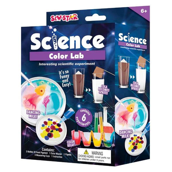 Sew-Star Color Lab Science Experiment Kit for Kids