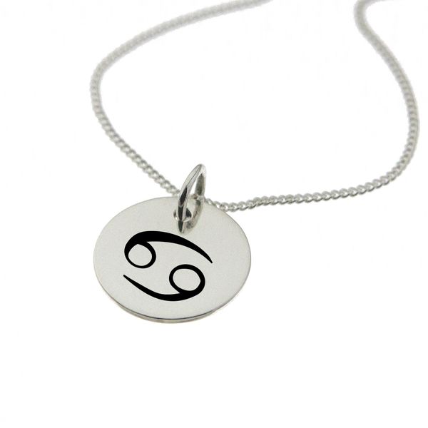 Cancer Star Sign Necklace 15mm