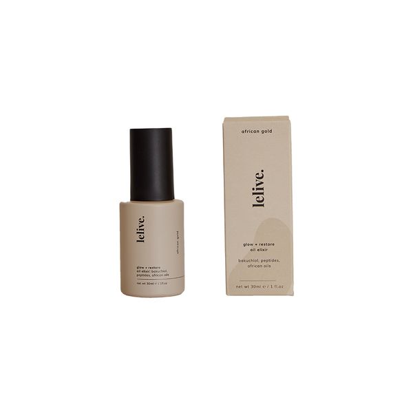 Lelive - African Gold - Glow + Restore Oil Elixir - 30ml