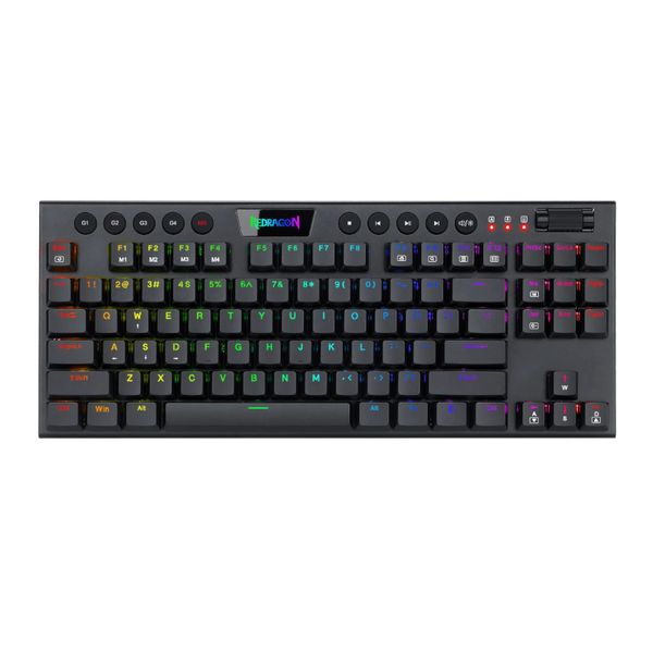 Redragon K621 HORUS TKL Low Profile RGB Wireless Gaming Keyboard