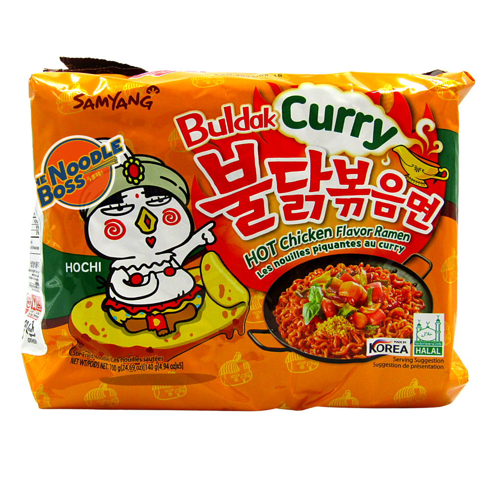 Samyang Hot Chicken Curry Flavour Noodles 5 Pack | Shop Today. Get it ...