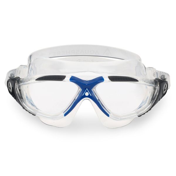 Aquasphere Vista - Clear Lens - Grey/Blue Swim Mask