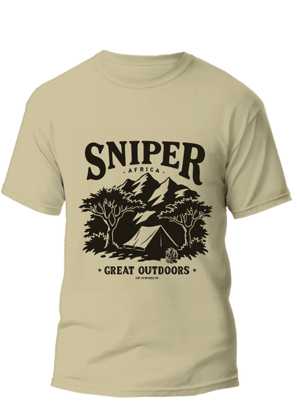 Sniper Africa Dark Stone Great Outdoor T-Shirt