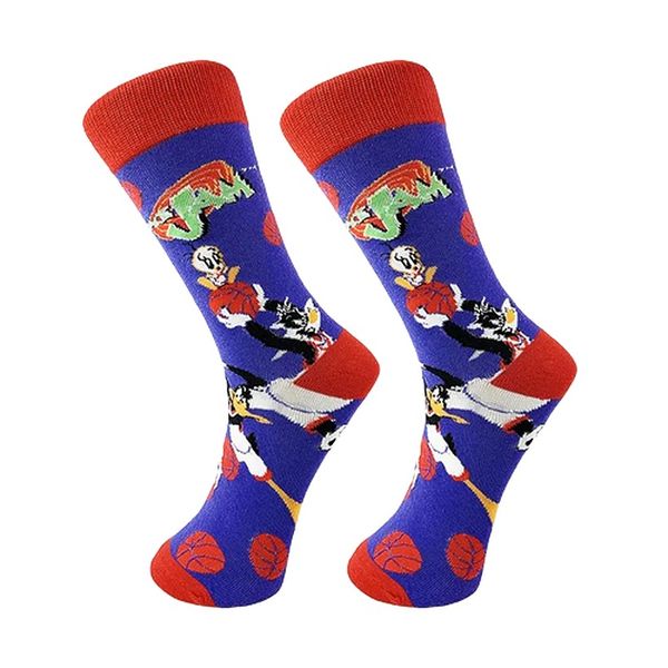 Colourful One Size Fit All Boys Three Pack Socks
