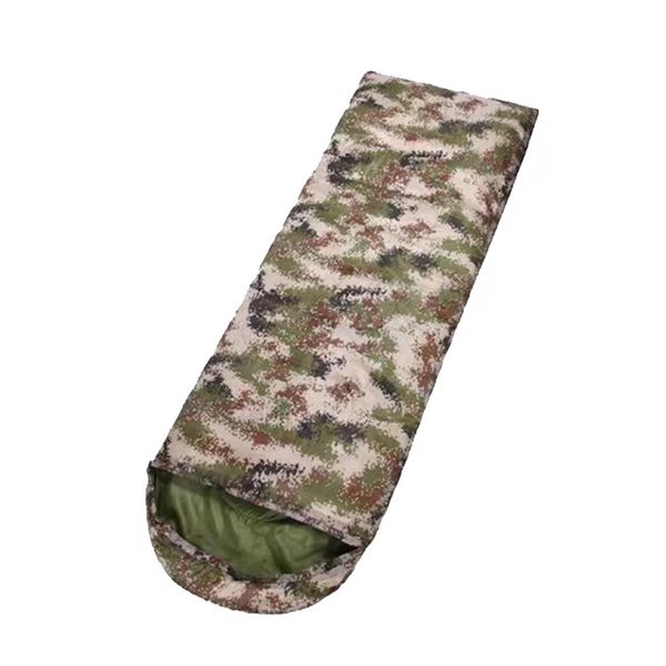 Camping Sleeping Bag - Snow Camouflage