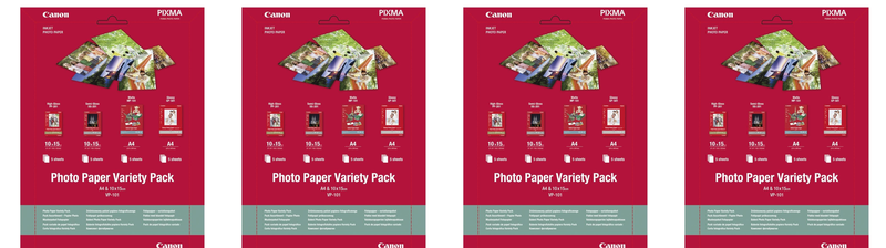 Canon VP-101 (A4 &amp; 4 X 6") Variety Pack x 4