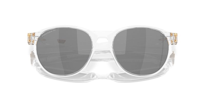 Oakley Men's Reedmace Sunglasses - Clear/Prizm Black Polarized