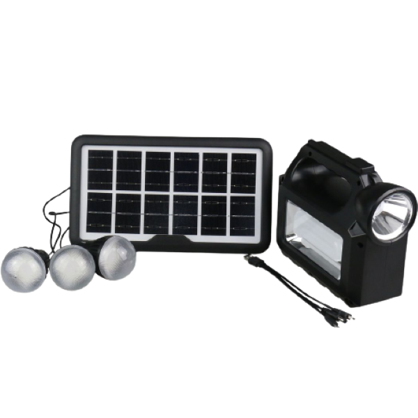 Emergency Solar 3-Bulbed Light
