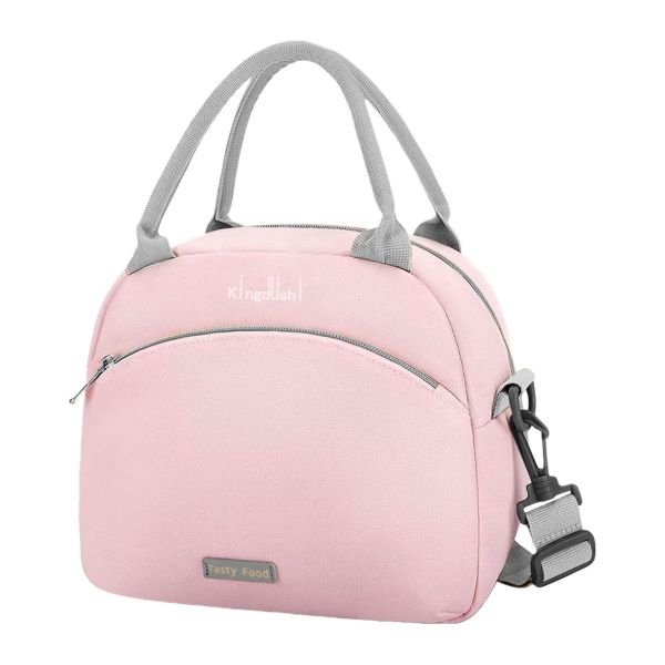 Kingdushi Insulated Lunch Bag, Leakproof with Adjustable Strap