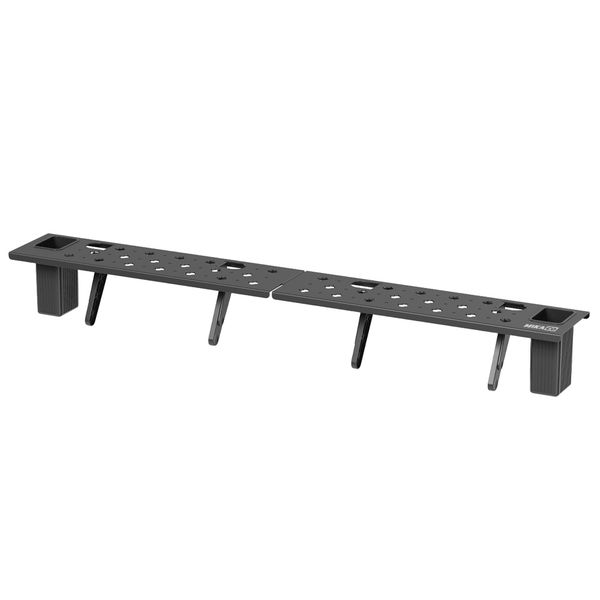 MIkaco TV Top Shelf Organizer Bracket w/ Dual Remote Control Slots-85cm
