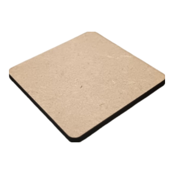 10 Pcs Blank MDF Squares For Crafts