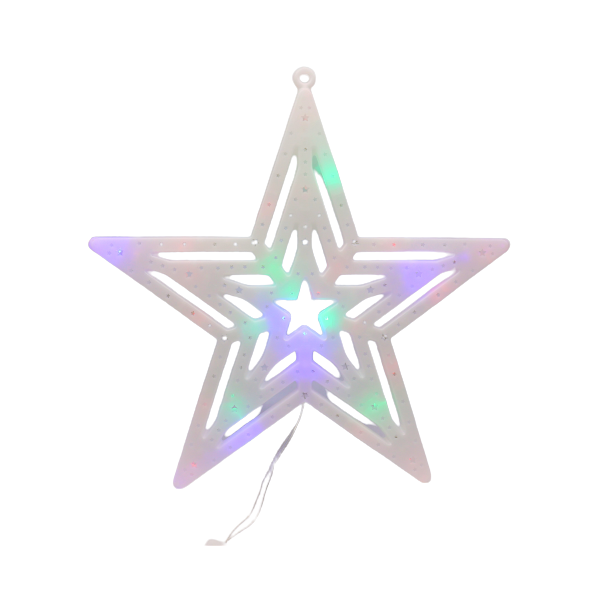Star Shape Plastic LED Fairy Lighting Decorative String Light