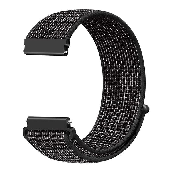 FORZA 18mm Nylon Watch Strap for Garmin Vivoactive 4S/Vivomove 3S &amp; More