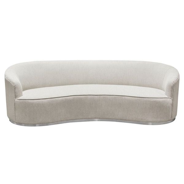 Raven 98'' Upholstered 3-Seater Sofa