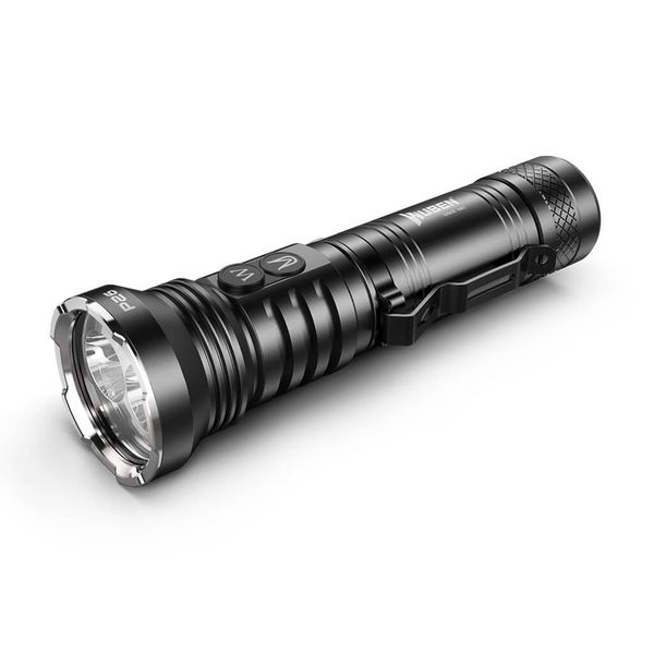 Wuben P26, UV / White light. 500 Lumen, 150m throw, uses 3 x AAA batteries