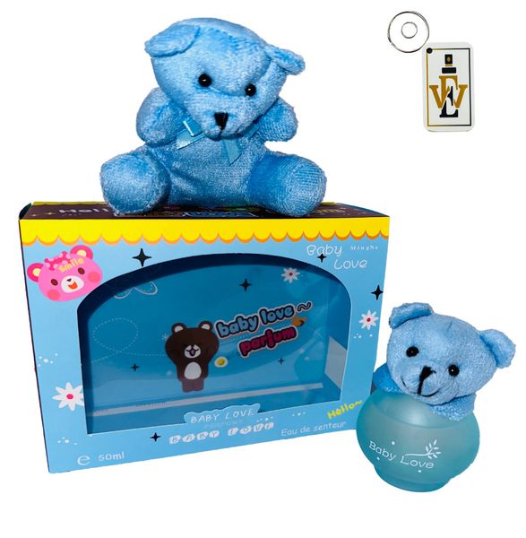Baby Love Parfum In Blue Gift Set &amp; Keyring Combo