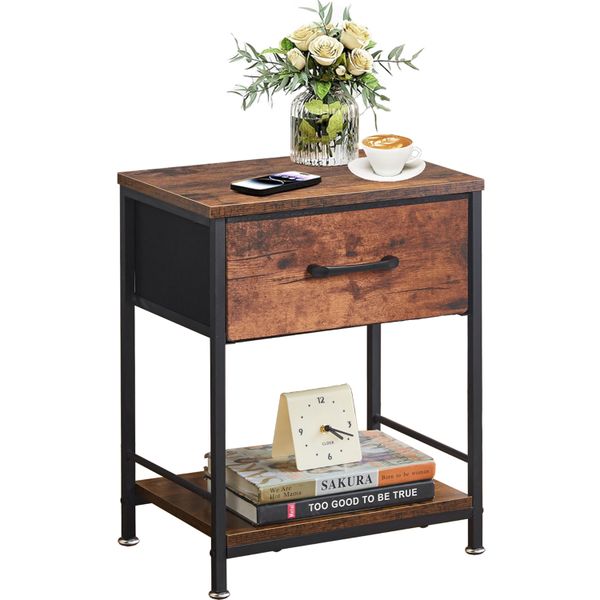 Side Table End Table Nightstand Bedside Table Sofa Desk