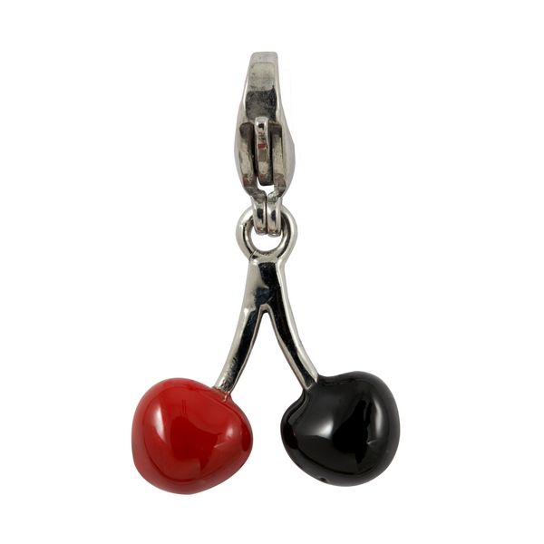 Bad Girl Cherry Charm - Red &amp; Black