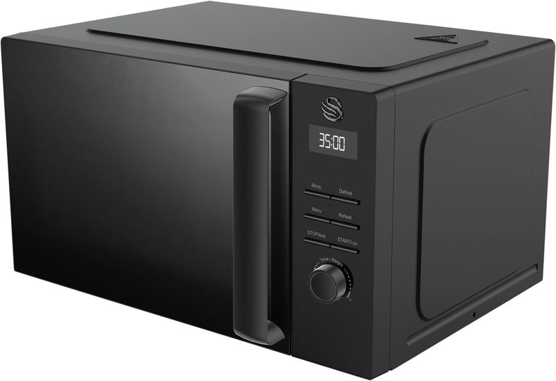 Swan Stealth Black 30 Litre Digital Microwave Oven