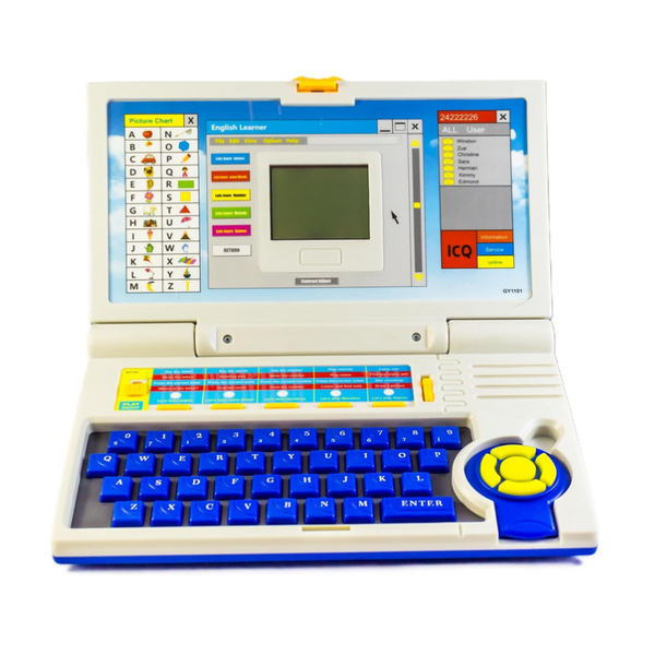 Educational Laptop Toy with Mouse for Kids 3+ Years