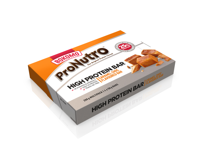 ProNutro High Protein Caramel Bars 4 x 50g