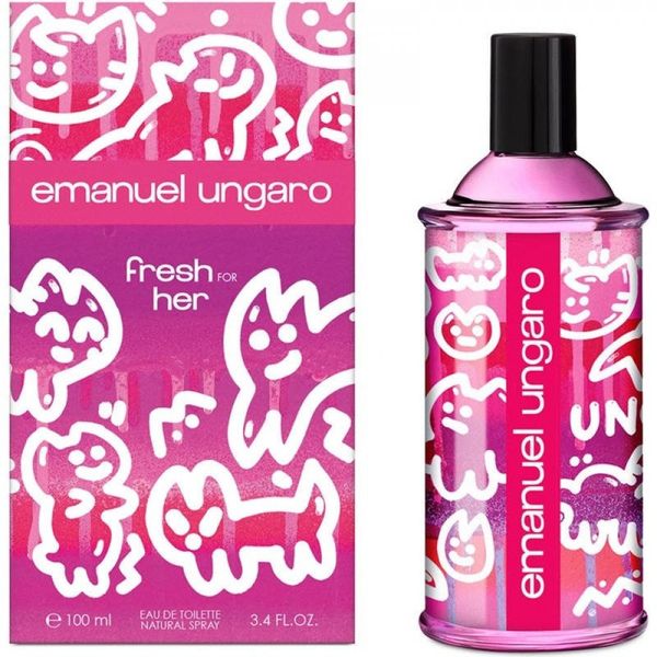 Emanuel Ungaro Fresh For Her Women Edt 100 Ml (Parallel Import)