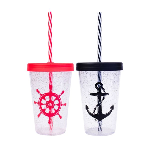 Lumoss - Odyssey Sip Cup 450ml - 2 Pack