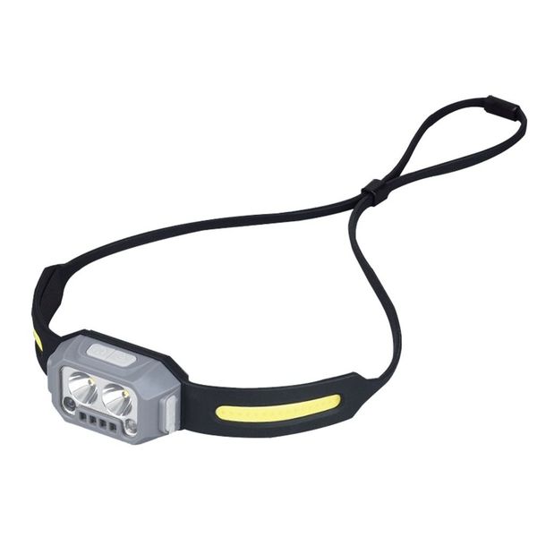Rechargeable Motion Sensor Silicone Headlamp 2LED + 2COB- SD