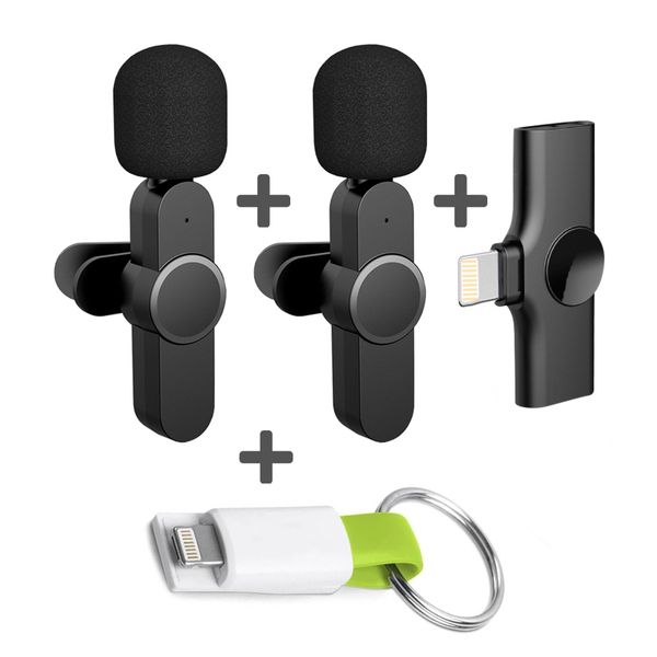 Wireless Microphone compatible with iPhone