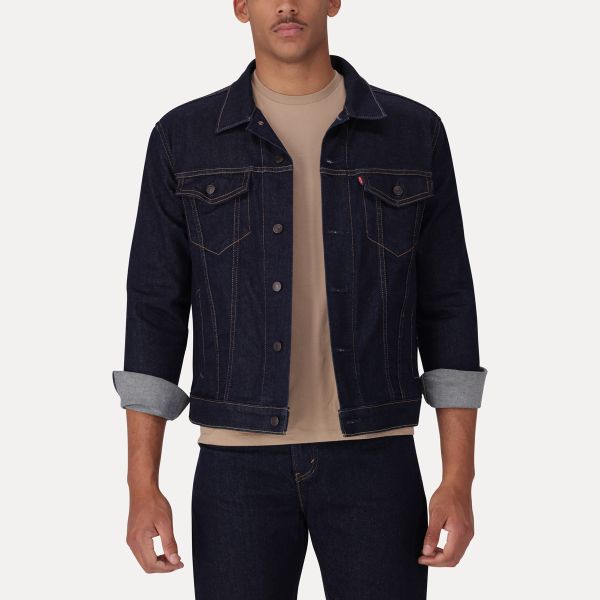 Levi's® Men's Trucker Jacket - Dark Indigo - Flat Finish