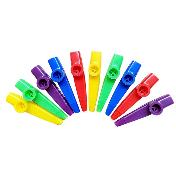 Plastic Kazoos Musical Instruments with Kazoo Flute Diaphragms
