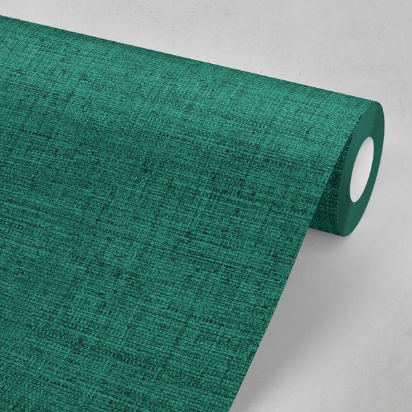 Robin Sprong Easy to Apply DIY Wallpaper Rolls in Green Emerald