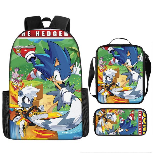 Lunch Box &amp; Pencil Case Sonic image