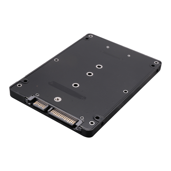 M.2 NGFF to 2.5 Inch SATA SSD/MSATA to SATA Adapter Card Case