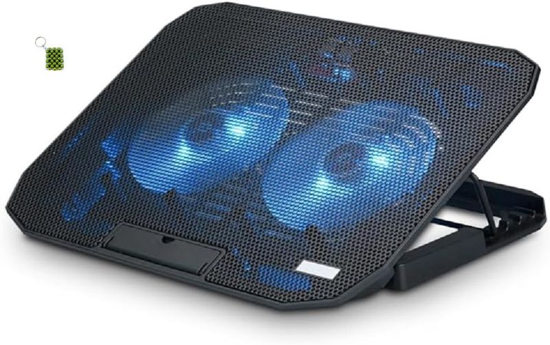 Slim Portable Laptop Cooling Pad + Keychain