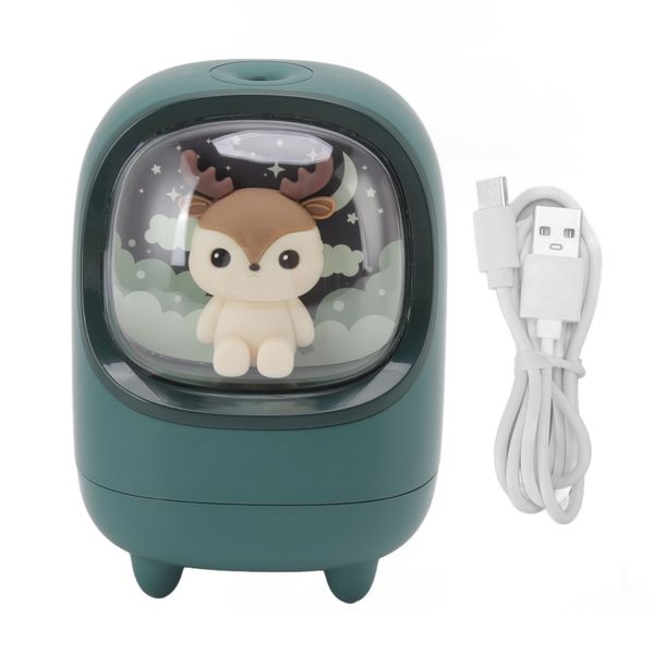 350ml Space Capsule Humidifier - Pet-shaped with night light