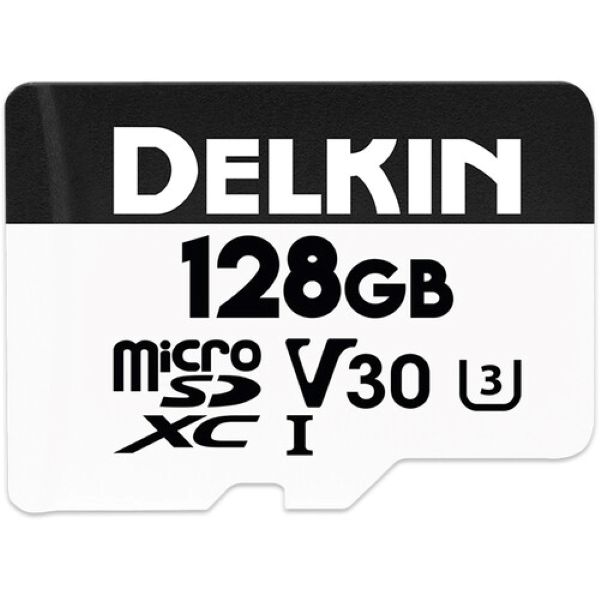 Delkin Devices 128GB Hyperspeed UHS-I microSDXC Memory Card