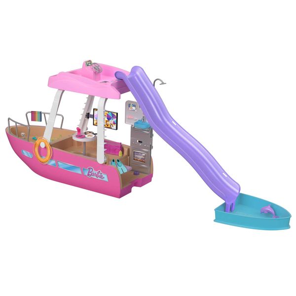 Barbie Dream Boat Playset With Pool, Slide And 20+ Accessories