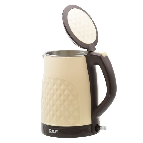 RAF Electric Kettle 1.7L High Quality Plastic Rapid Boil 2200W Power