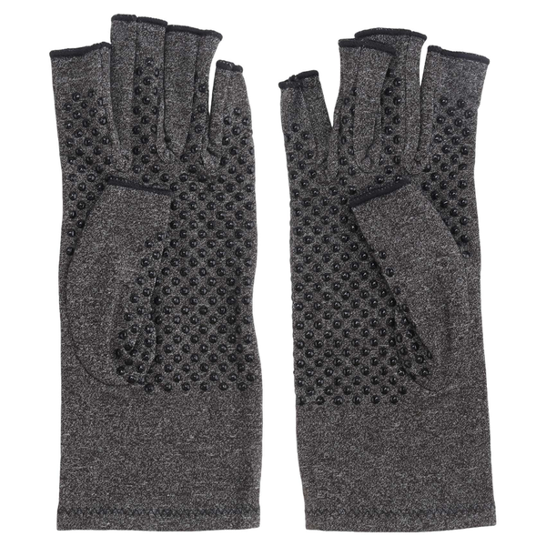 Compression Glove For Rheumatoid, Osteoarthritis Heat(1 Pair) (L)