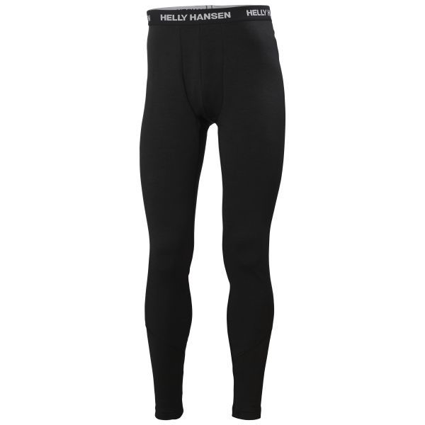 Helly Hansen Mens Lifa Merino Midweight Pant - Black