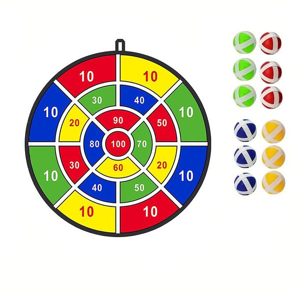 13 Piece Children's Foldable Digital Throwing Sticky Ball Toy