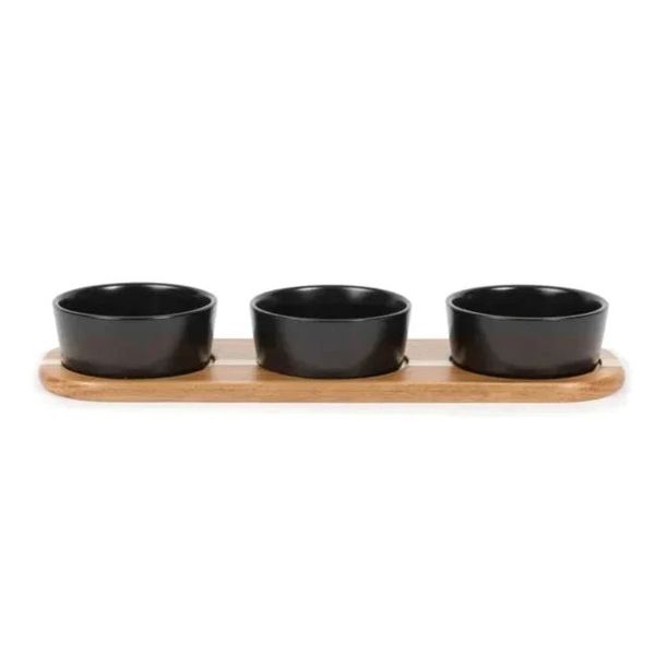 Cabo 4 Piece Acacia Serving Set