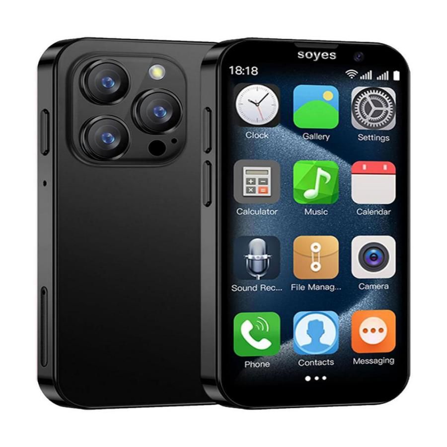 soyes Mini Phone with Face Recognition, 3.0 inch HD Touch Screen Android