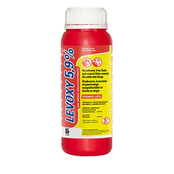 Levoxy 5,9% Oral Drench for Cattle and Sheep -1 Litre