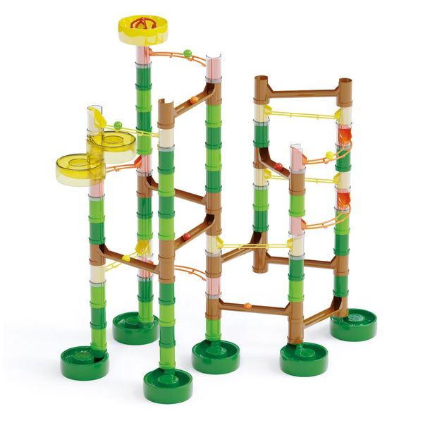 Quercetti - Super Marble Run Toy - Jungle Theme