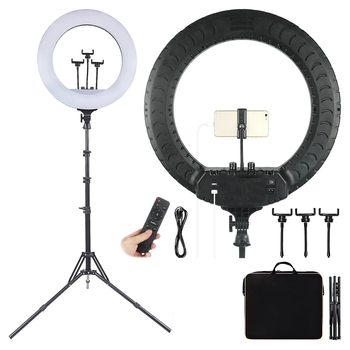 21 Inch Ring Light With Tripod And Remote Controle Shop Today Get It 