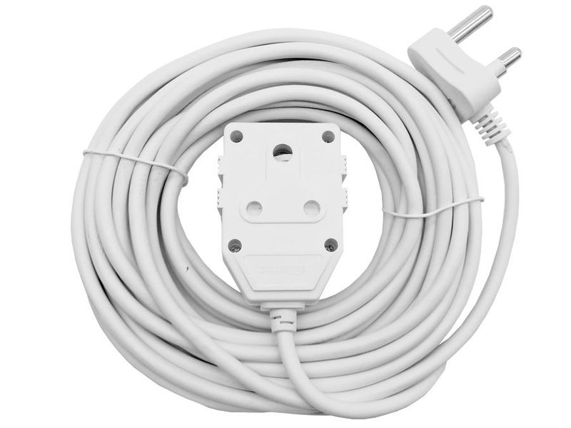 10M 10A Extension Cord with Double Coupler: MP-EX10